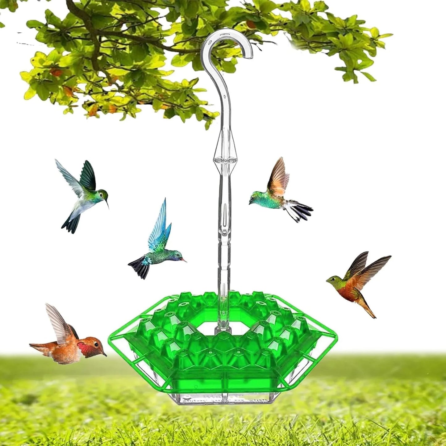 Birdfree Comedero para colibríes colgantes para exteriores