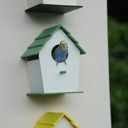 Casa para pájaros impermeable