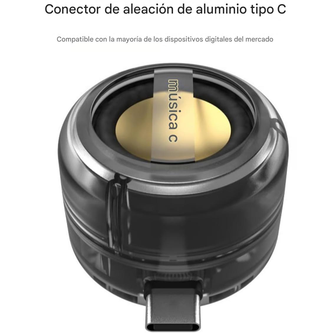 Amplificador portátil de 5 altavoces: Plug & Play para música y llamadas