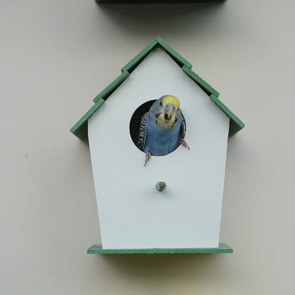 Casa para pájaros impermeable