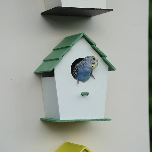 Casa para pájaros impermeable