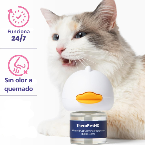 Difusor de feromonas calmantes para gatos
