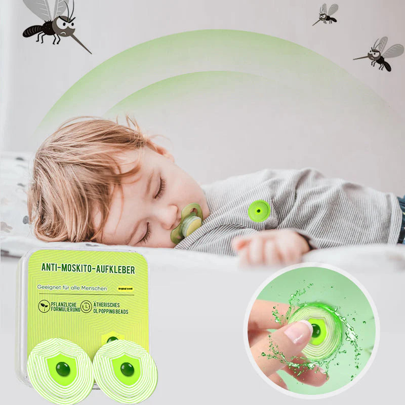 Parche repelente de mosquitos con aceites naturales (pack de 10)