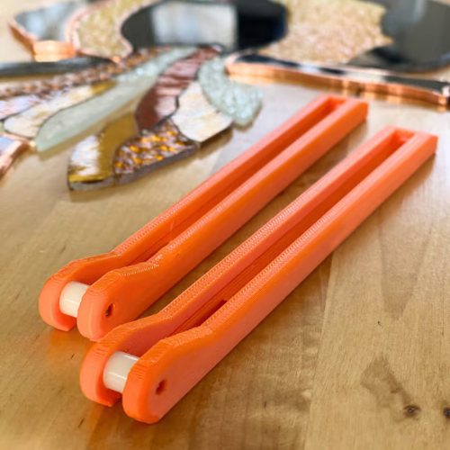 Herramienta para estampar láminas de cobre (Laminadora + Pulidora)