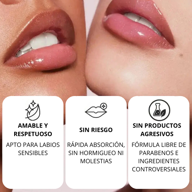 LIPBOOST - Microagujas para labios carnosos, líneas finas suavizadas