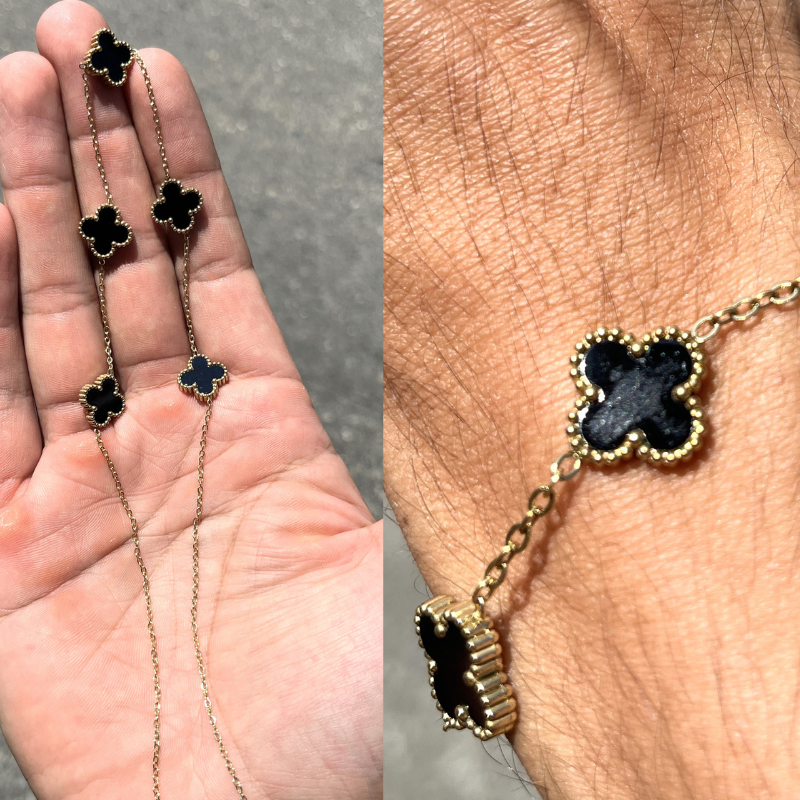 Joyería de trébol calidad premium