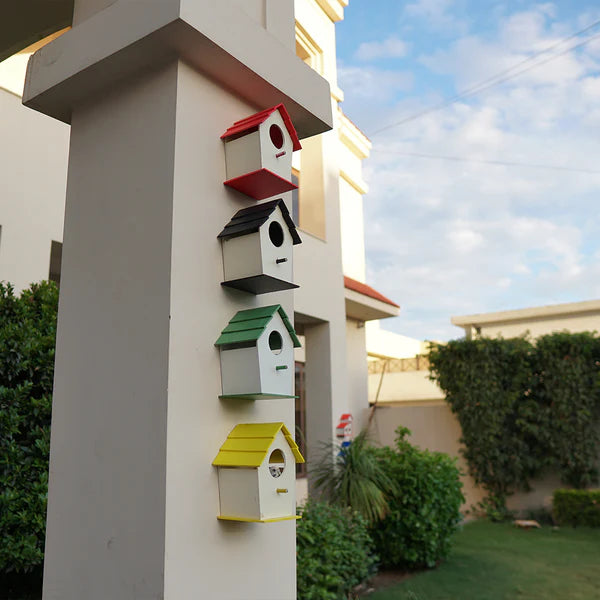 Casa para pájaros impermeable