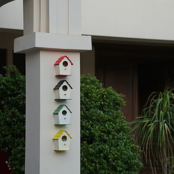 Casa para pájaros impermeable