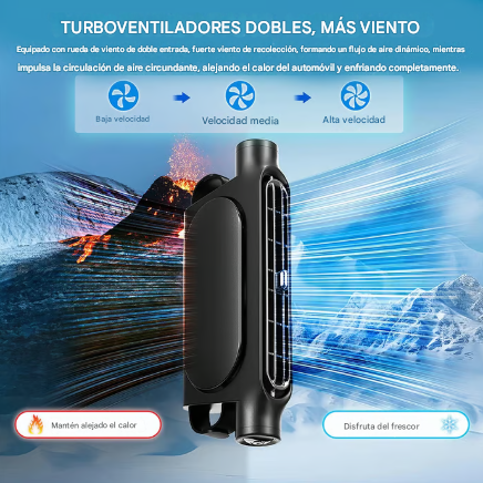 Ventilador para asiento de carros❄️