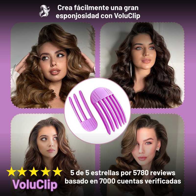 VoluClip Pinza voluminizadora para el cabello (Paga 1 lleva 2)
