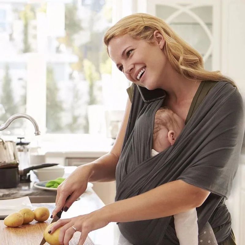 Porta bebe super cómodo para mamá