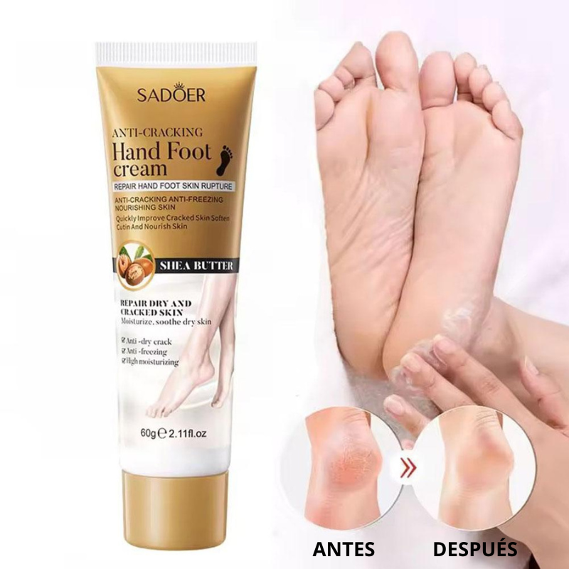 SADOER - Crema hidratante aclarante manos y pies