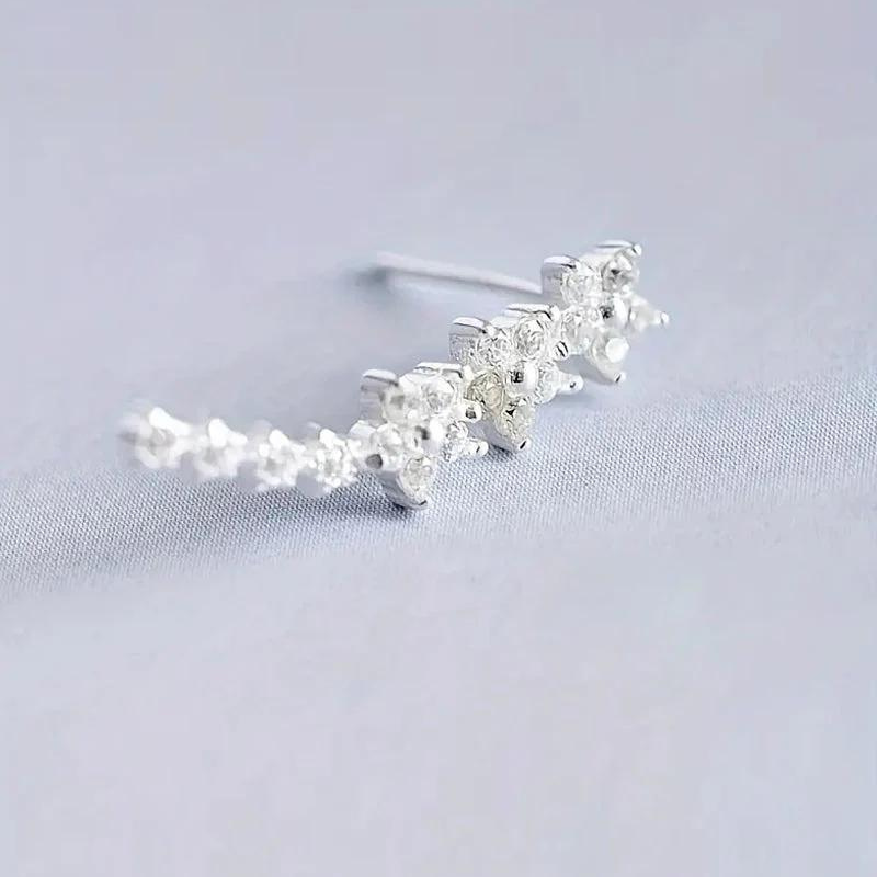 pendientes flores y estrellas fugaz