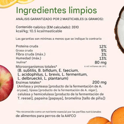 Probióticos digestivos Pet Honesty