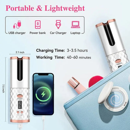 Rizador de pelo automático [3 en 1]