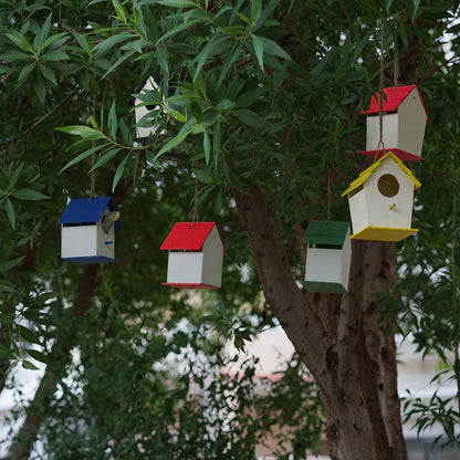 Casa para pájaros impermeable