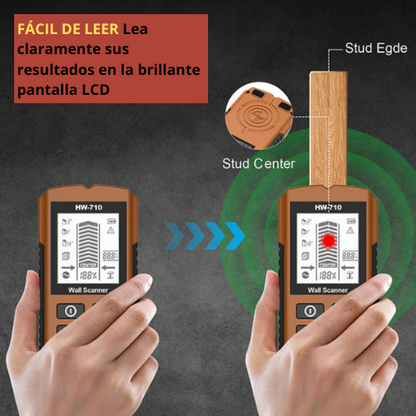 ObraMaestra - Detector manual multifunción de metales y paredes