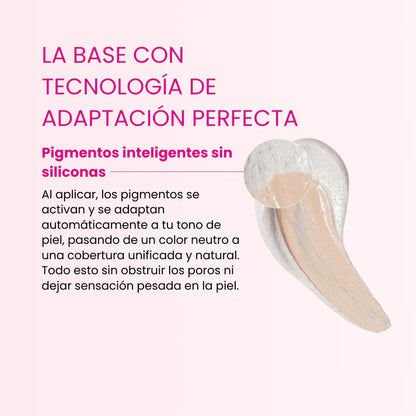 Silky Glow Tono Mágico: La base que se adapta a ti