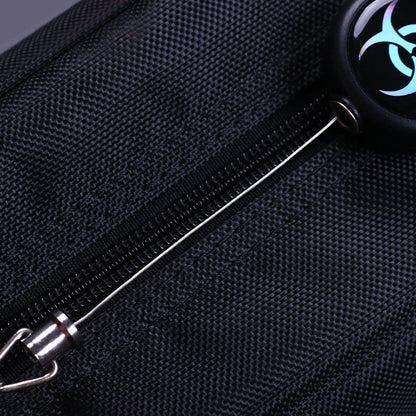 Paquete de 2 llaveros de cuerda de alambre retractiles