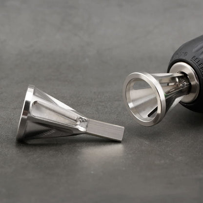 Herramienta de biselado para desbarbar tornillos