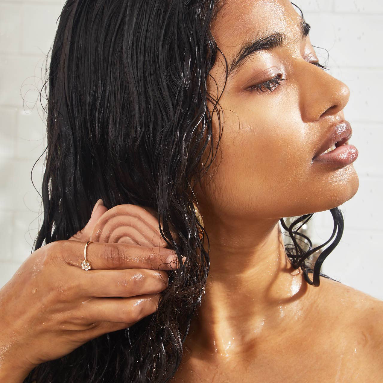 Combo champú y acondicionador de agua de arroz para el crecimiento del cabello