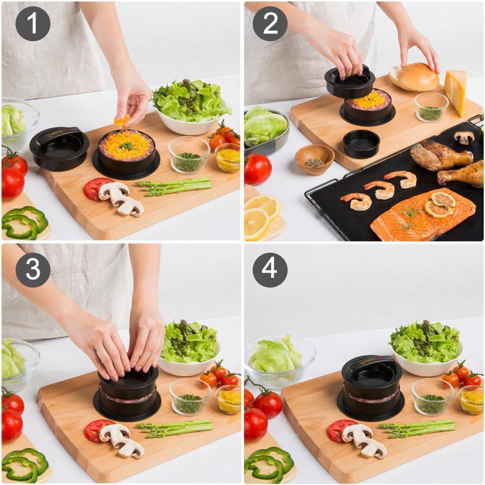 PRENSA PARA HAMBURGUESA 3 EN 1