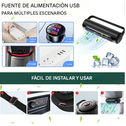 Ventilador para asiento de carros❄️
