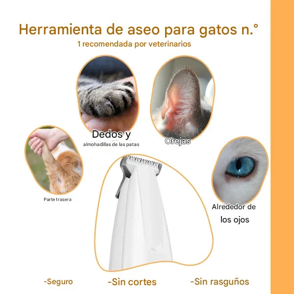 Recortador de pelo para gatos + Regalos