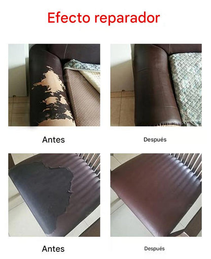 Hometik - Cuero adhesivo Reparador de asientos de carro, sofas, chaquetas etc, medidas 137 x 50cm