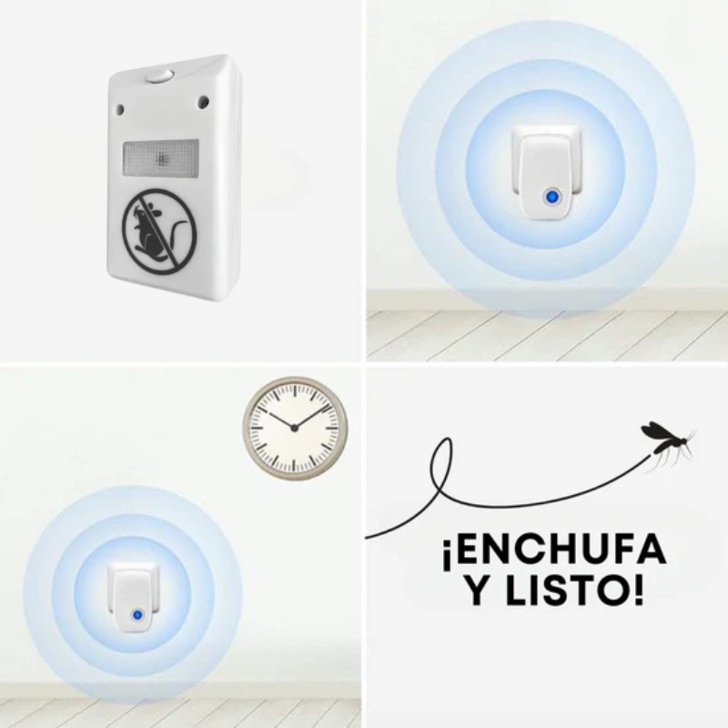 BuzzOff™ | Repelente eléctrico de plagas domésticas
