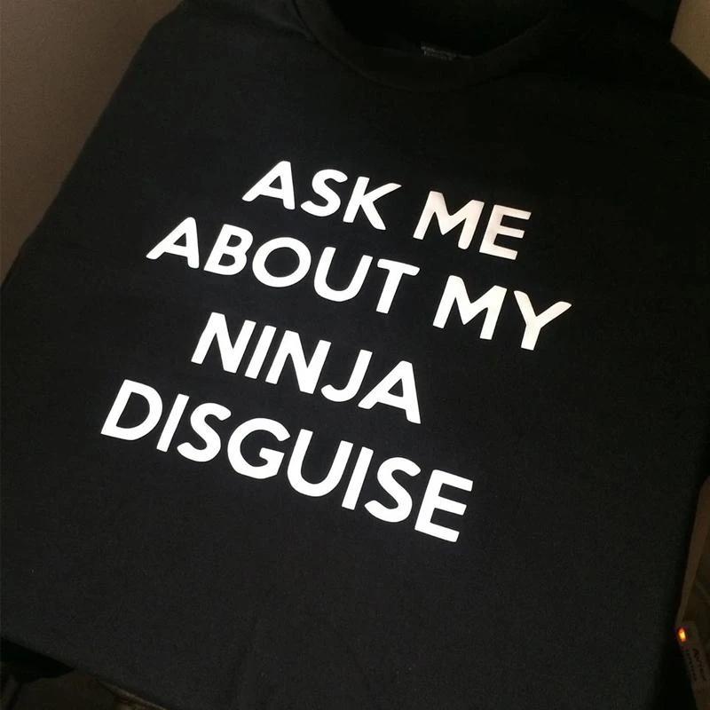 Camiseta disfraz de ninja