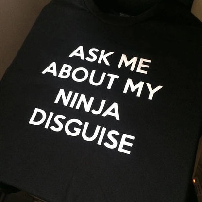 Camiseta disfraz de ninja