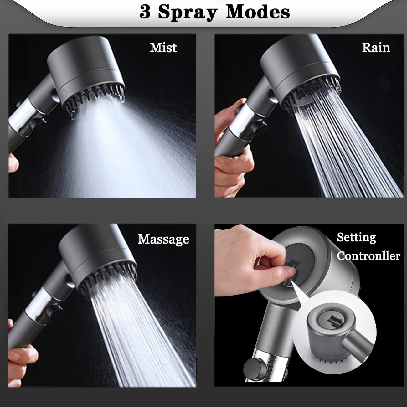 Cabezal de ducha multifuncional