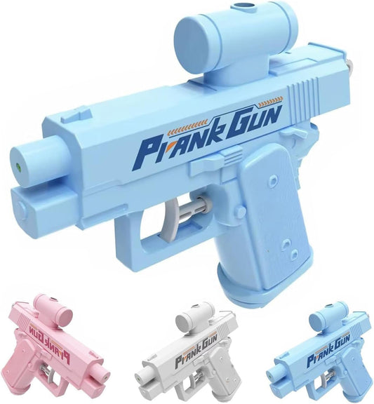 Pistola de agua bidireccional broma divertida y refrescante