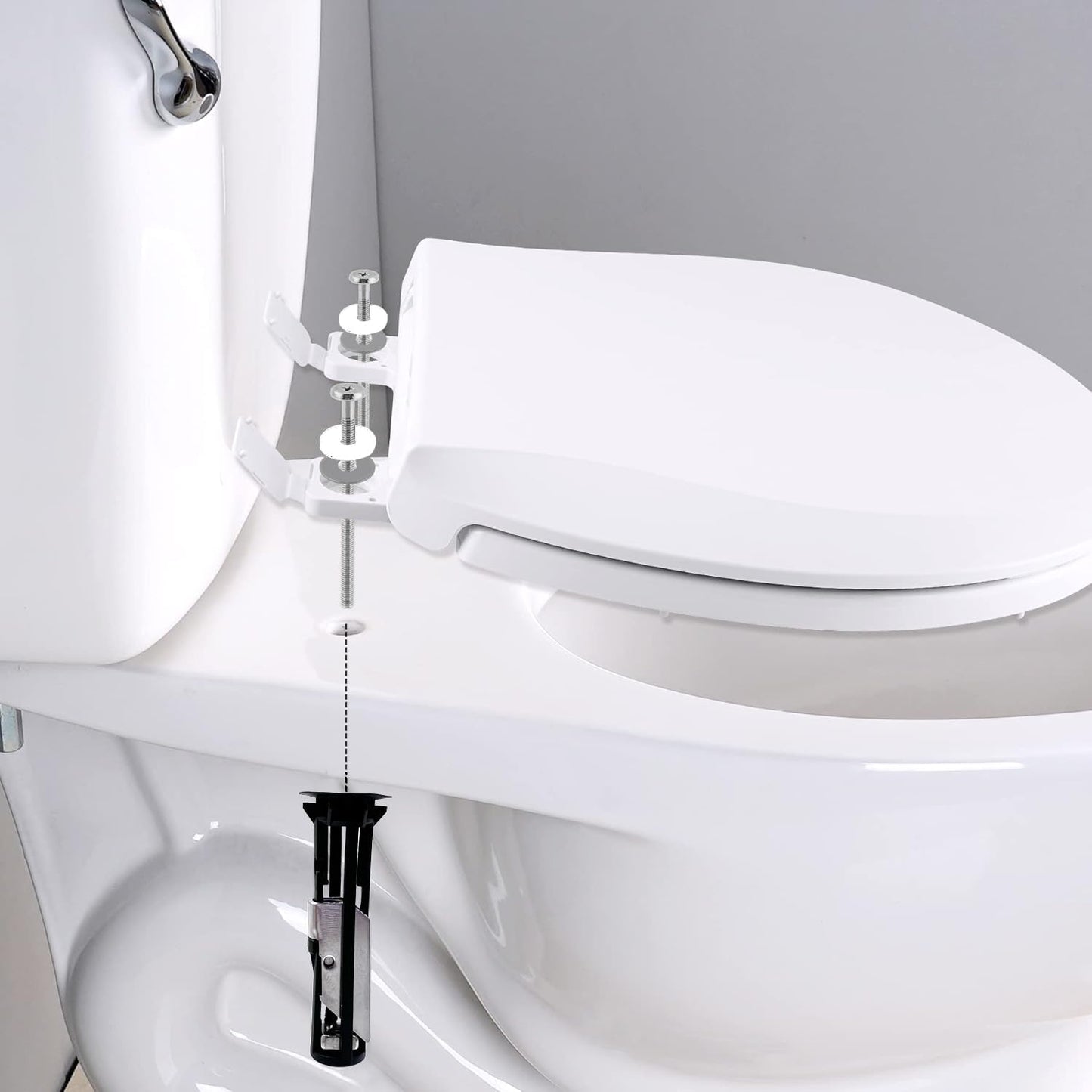 Kit de pernos de sujeción para asiento de inodoro (1 par)