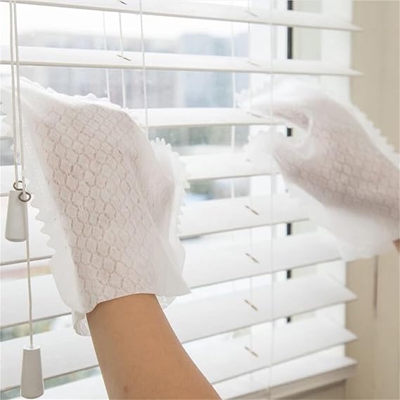 HomeClean - Kit de 10 Guantes para quitar el polvo lavables y multiusos