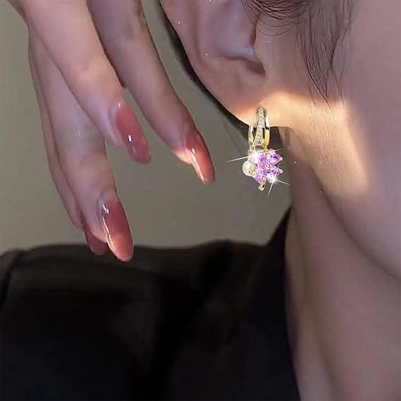 Pendientes de Drenaje Linfático de Terapia Magnética con Germanio