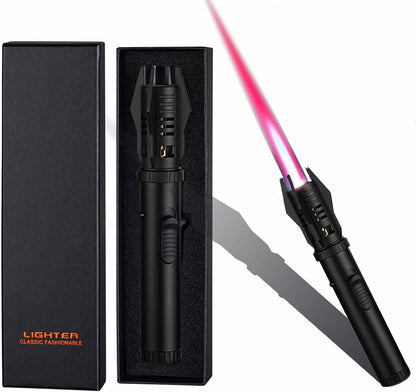 Encendedor de llama recta resistente al viento multiusos