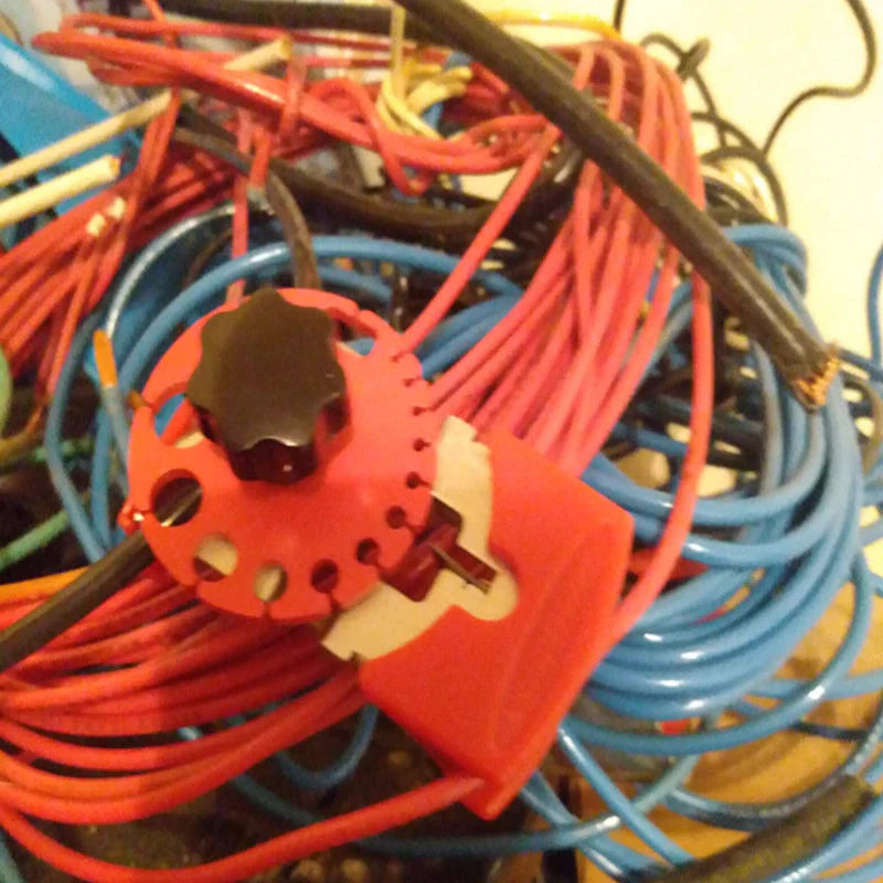 Pelador de cables rápido manual