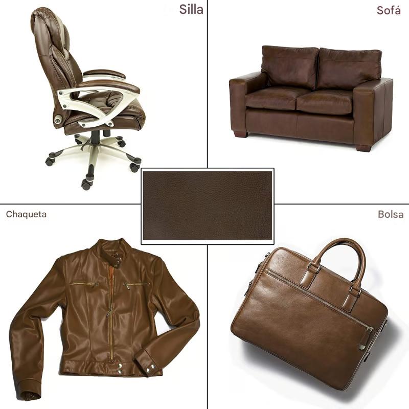 Hometik - Cuero adhesivo Reparador de asientos de carro, sofas, chaquetas etc, medidas 137 x 50cm