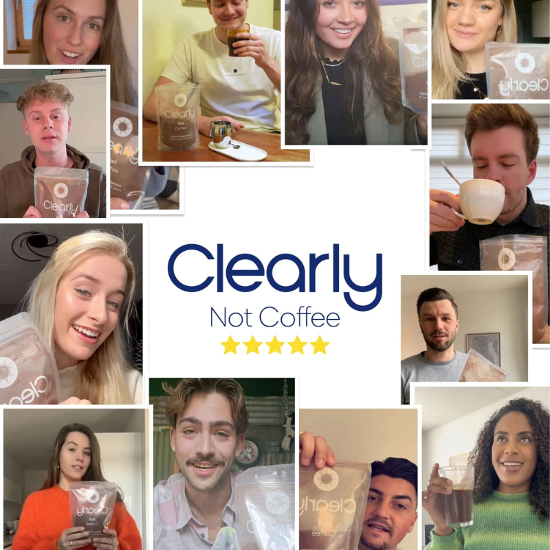 Clearly Not Coffee - Impulso equilibrado de energía y concentración