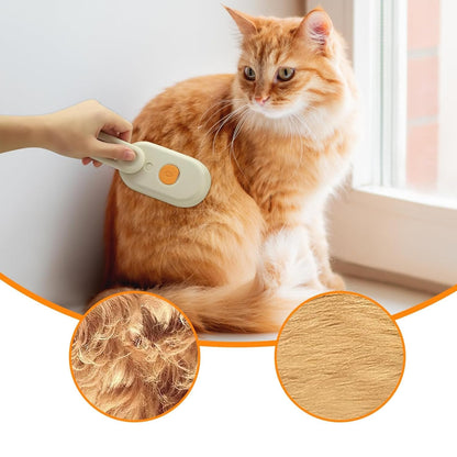 PetBrush Cepillo vapor relajante para perros y gatos