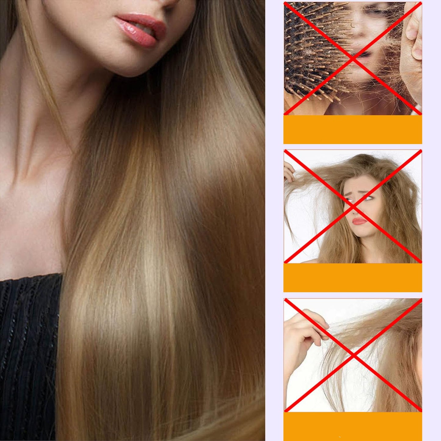 Crema de proteína capilar nutritiva de lujo Amino Acid Solo hoy 50% descuento