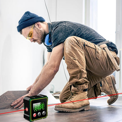 Laser digital inclinómetro