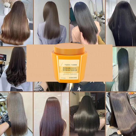 Crema de proteína capilar nutritiva de lujo Amino Acid Solo hoy 50% descuento