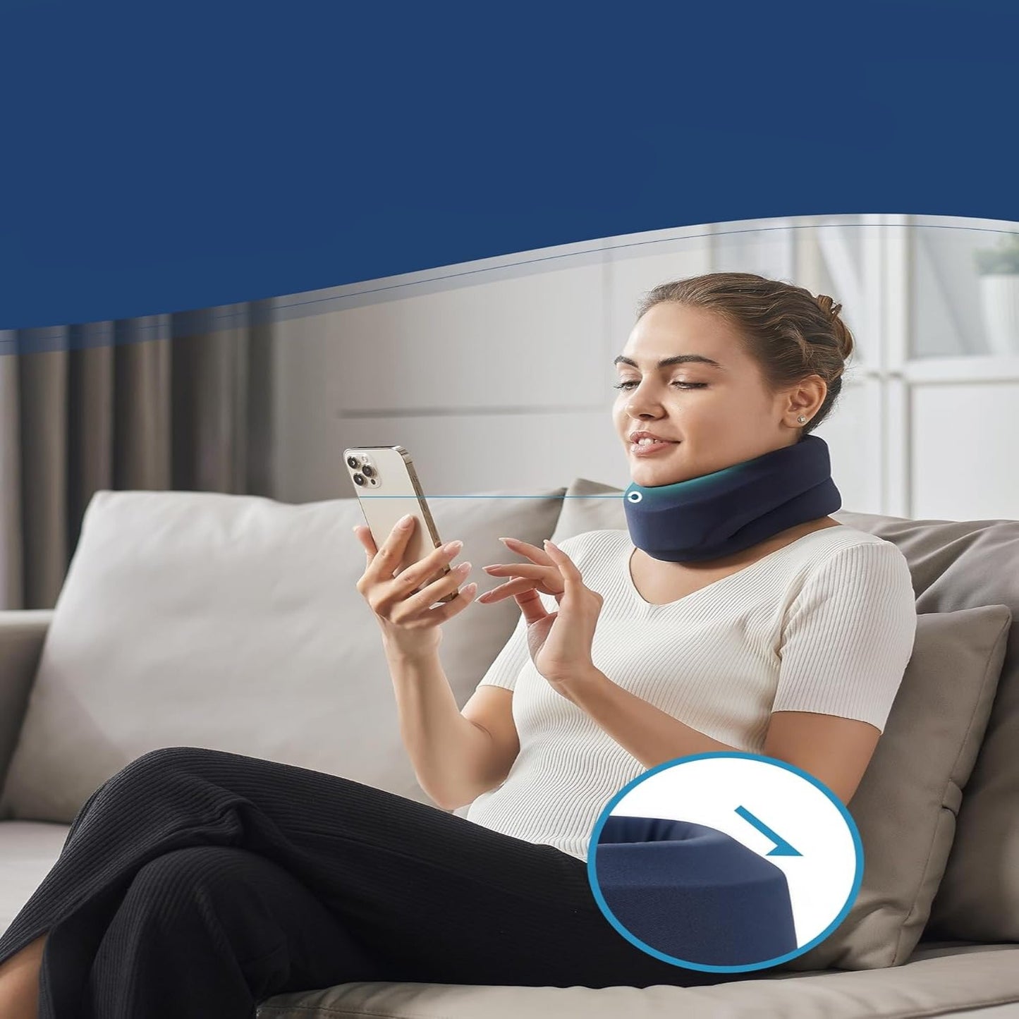 Soñare™ - Soporte Cervical Anti-Ronquidos