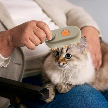 PetBrush Cepillo vapor relajante para perros y gatos