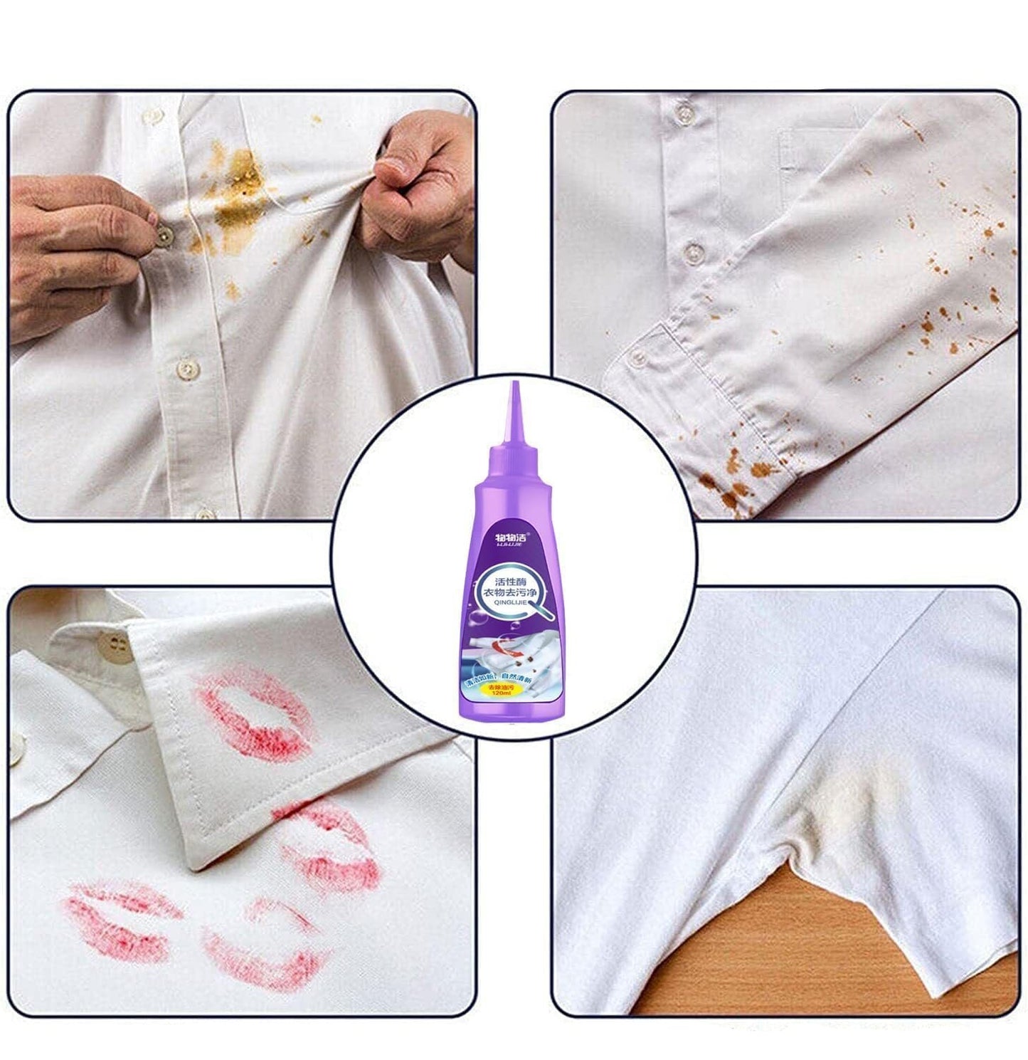 Quitamanchas para ropa con enzima activa - White Shirt Guardian