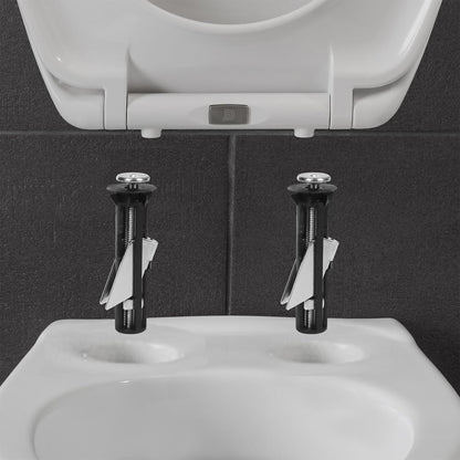 Kit de pernos de sujeción para asiento de inodoro (1 par)