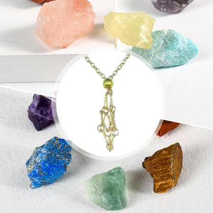 Collar porta piedras preciosas incluye piedra